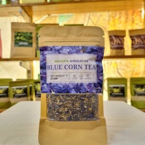 Blue corn tea